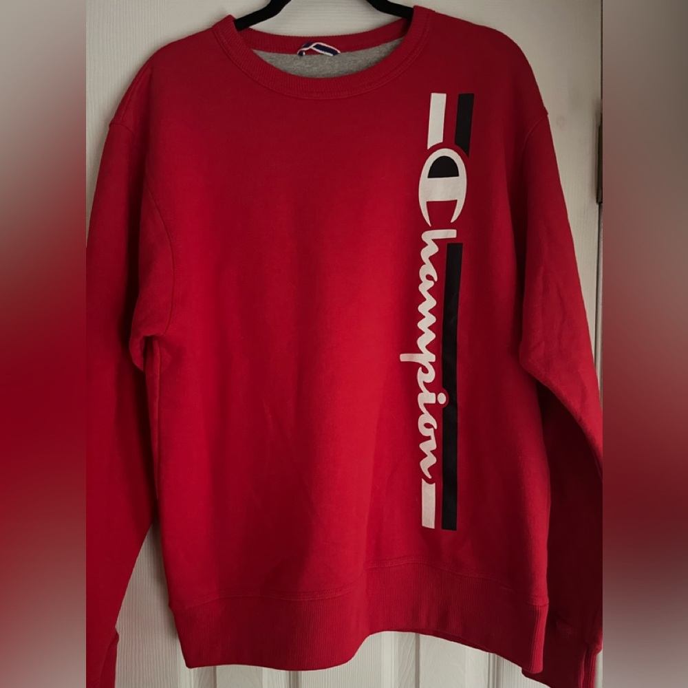 Champion Red Sweatshirt size M